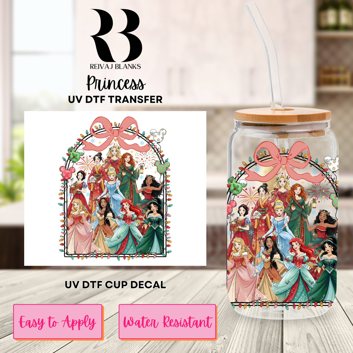 PRINCESS DECAL (DOUBLE SIDED)