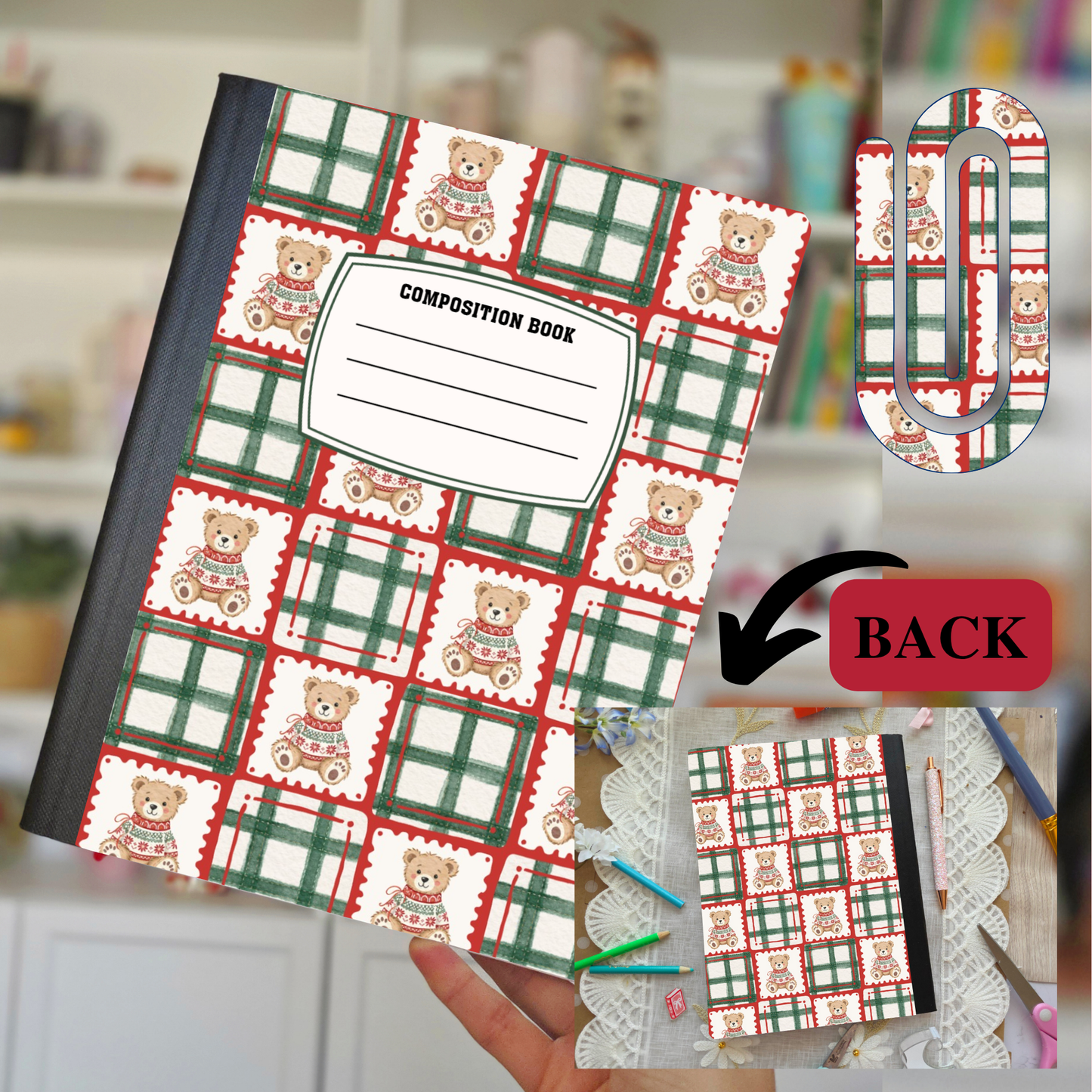 Cute Teddy Notebook