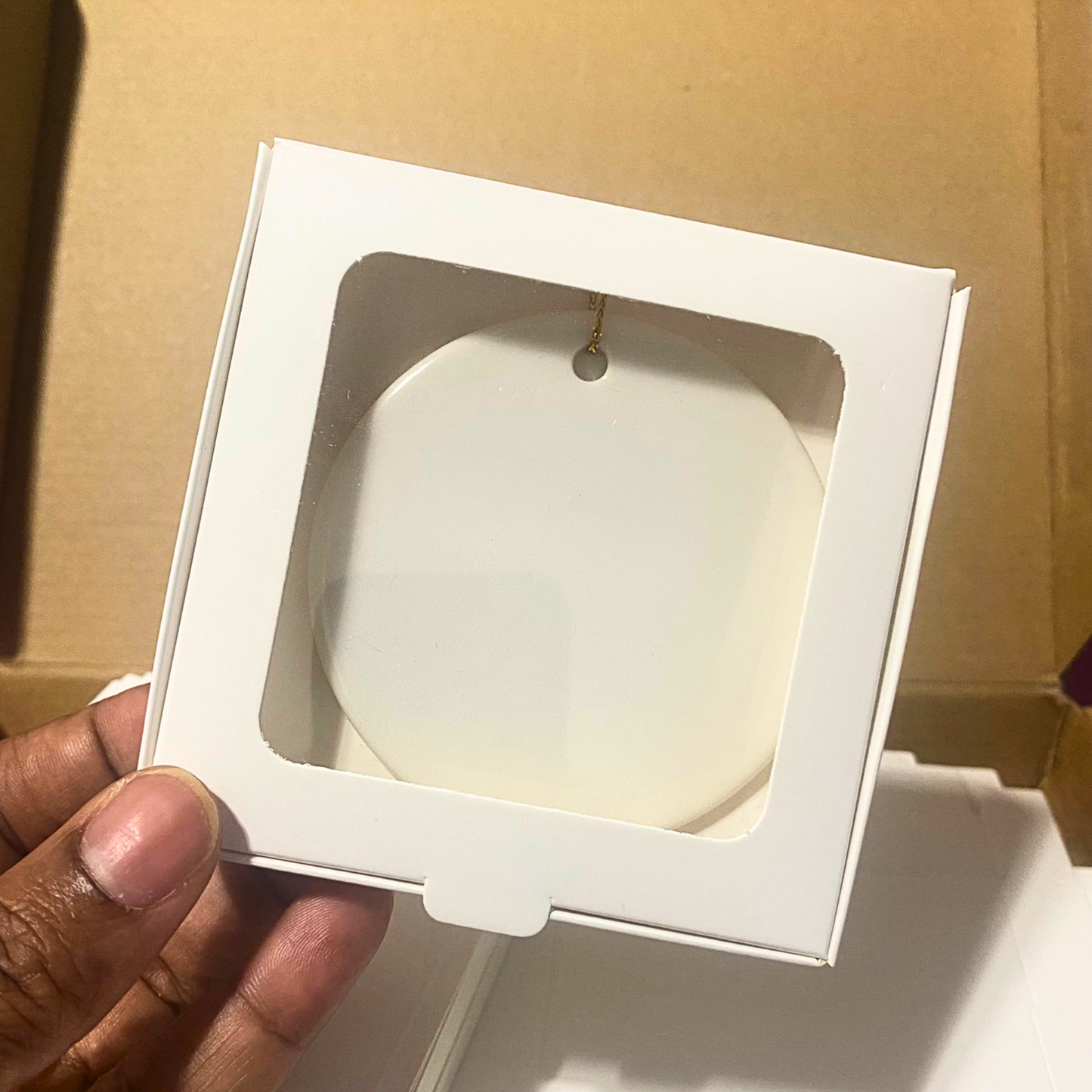 ORNAMENT GIFT BOX 3.6 x 3.6 x 0.7