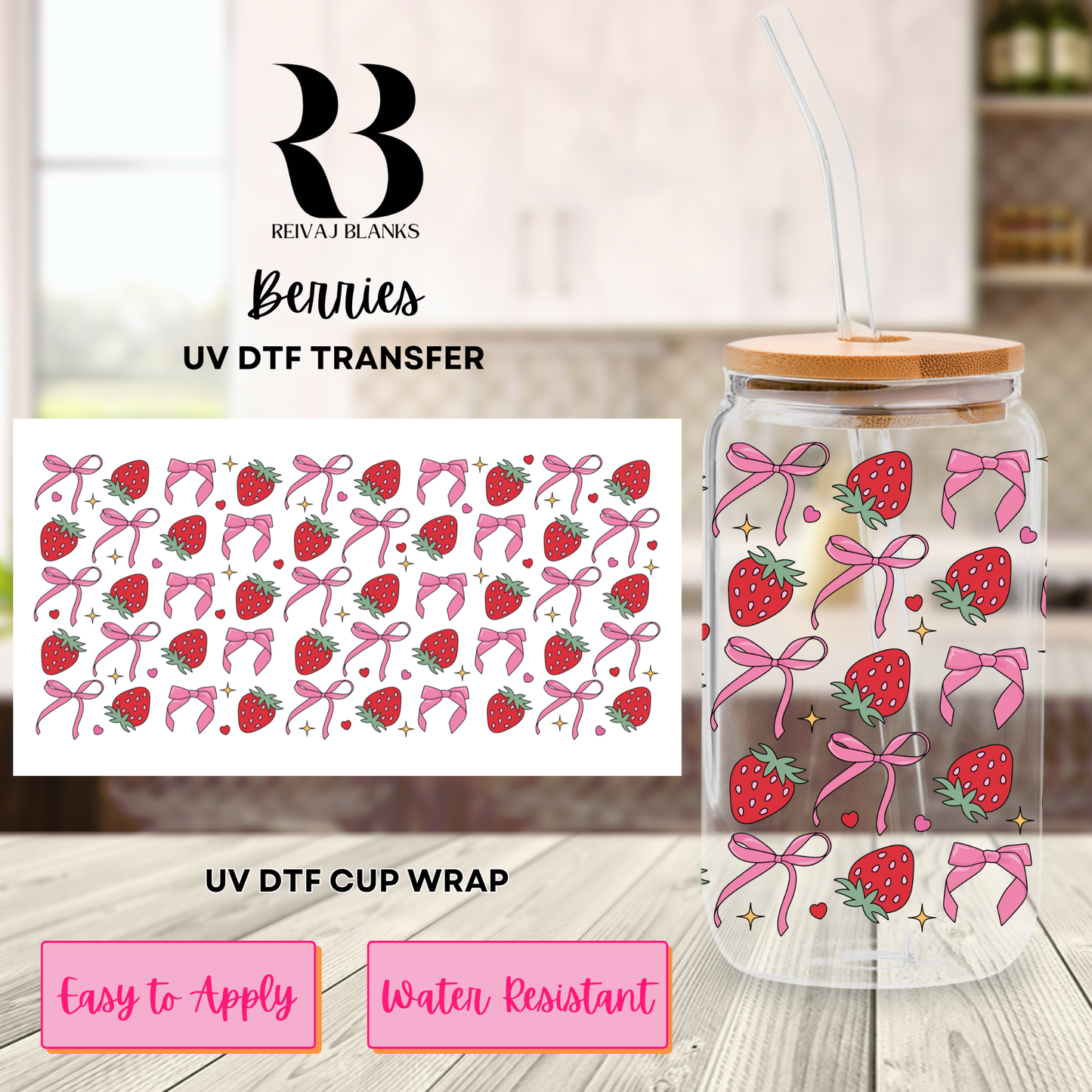 BERRIES (DOUBLE SIDED) 16 OZ