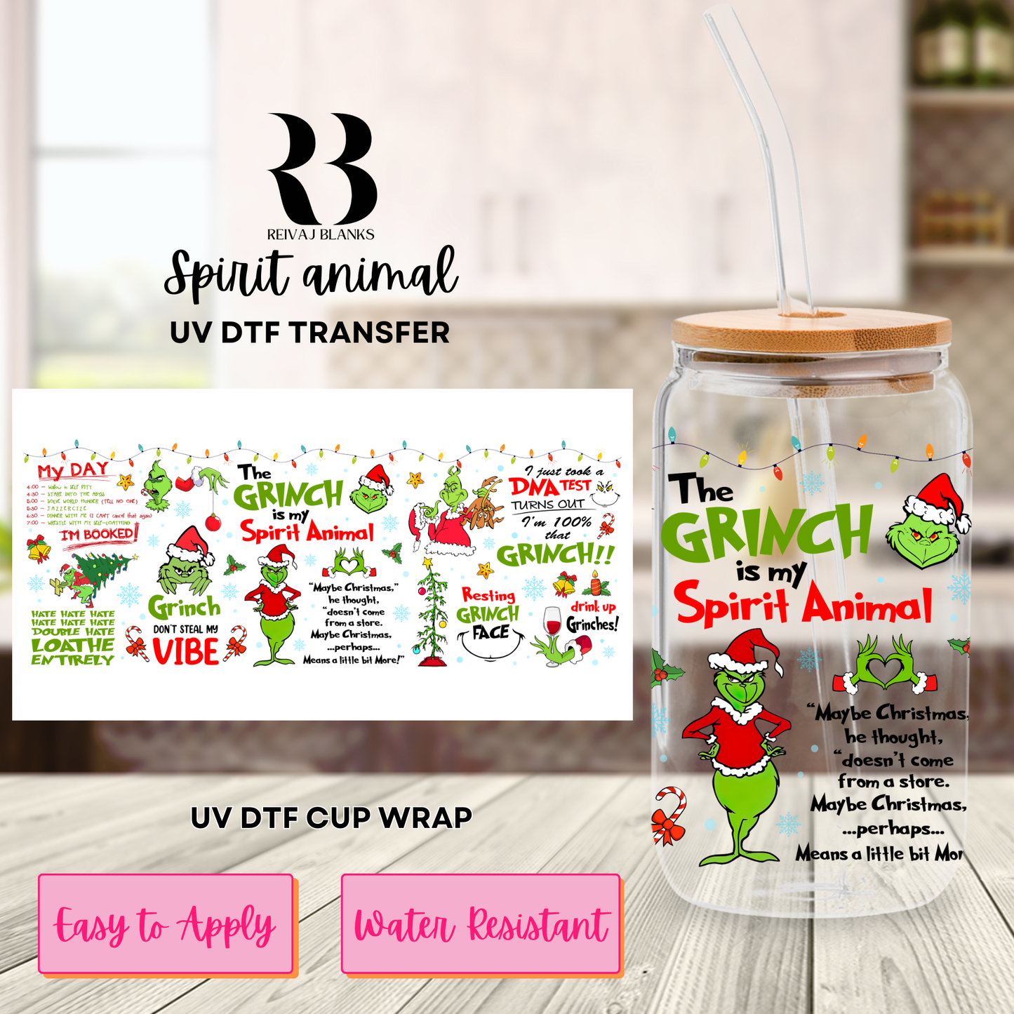 SPIRIT ANIMAL (SINGLE SIDED) 16 OZ