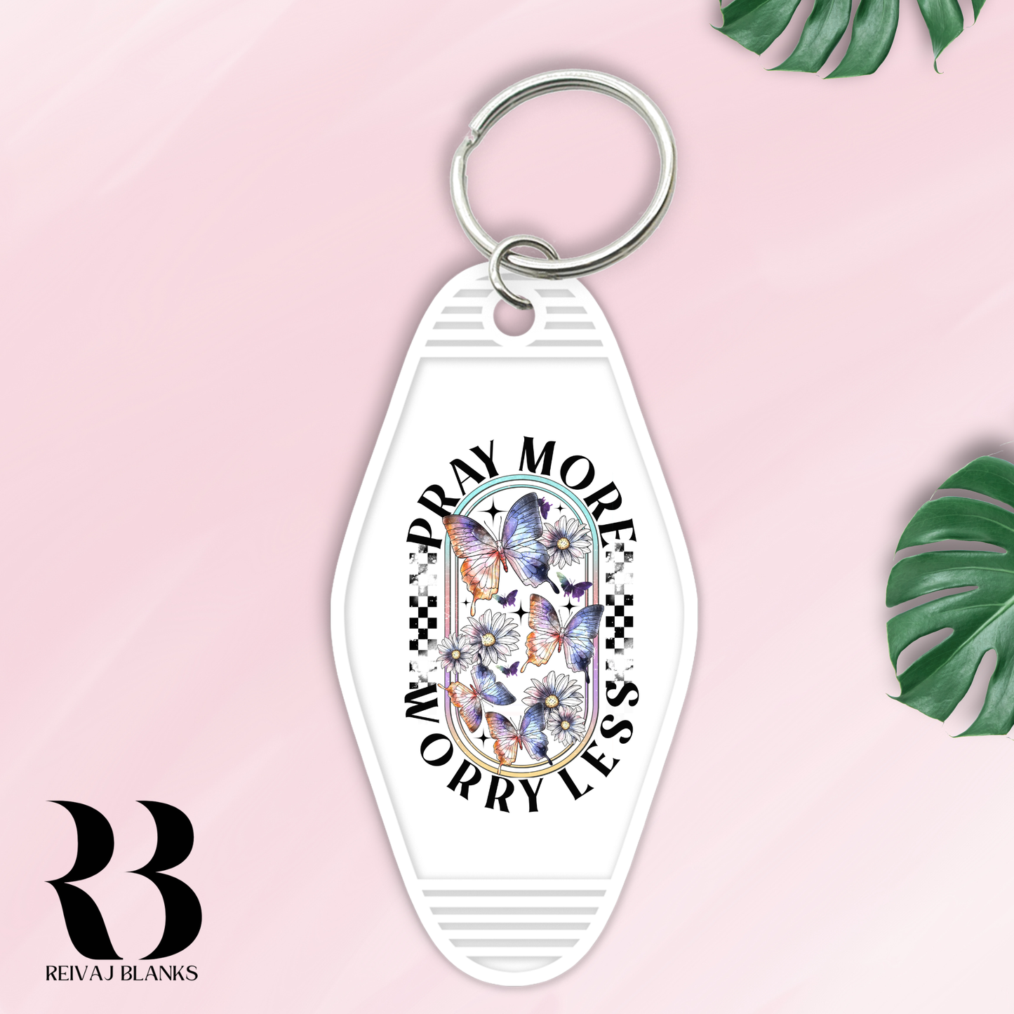 PRAY MORE DS MOTEL KEYCHAIN