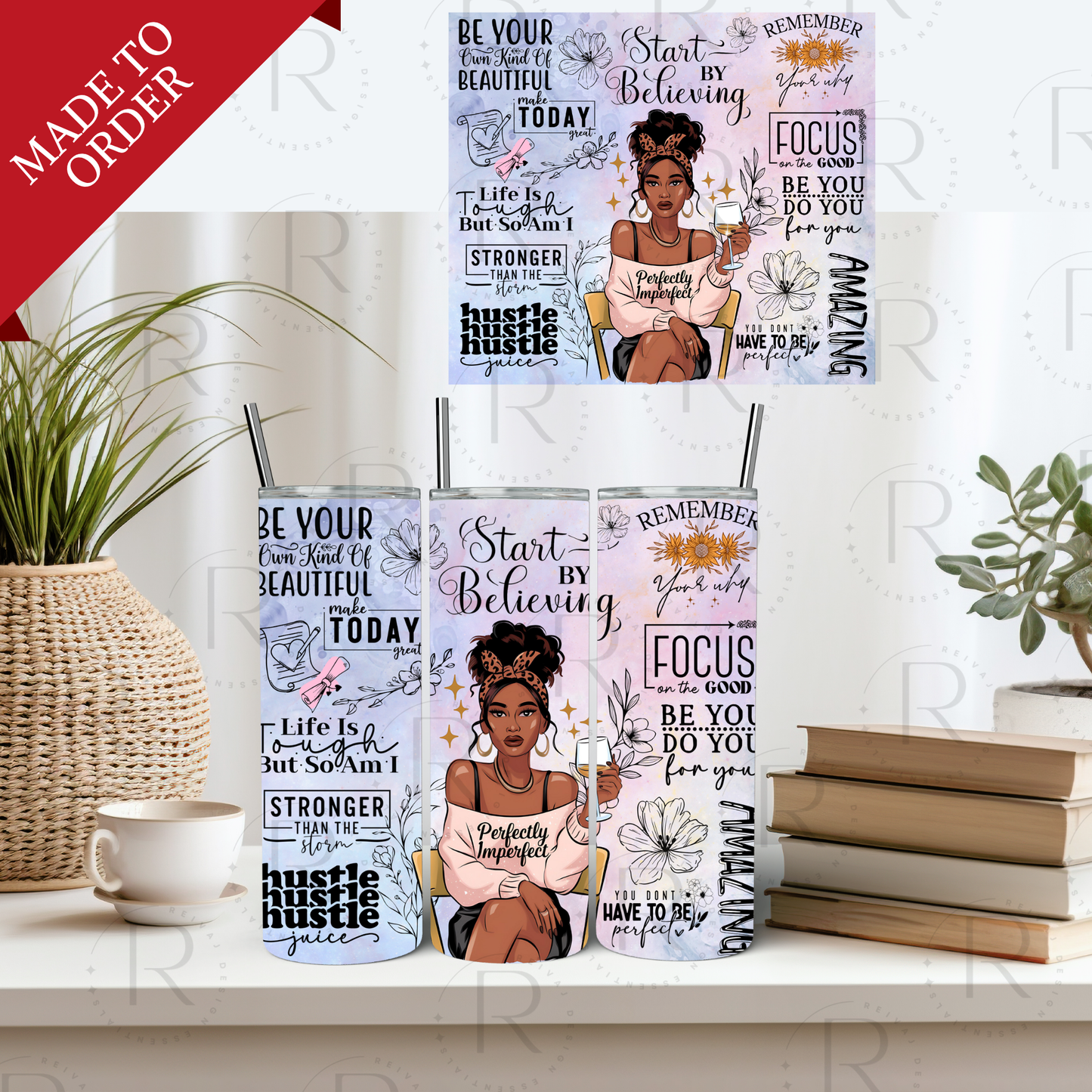 PERFECTLY IMPERFECT SUBLIMATION TRANSFER 20oz