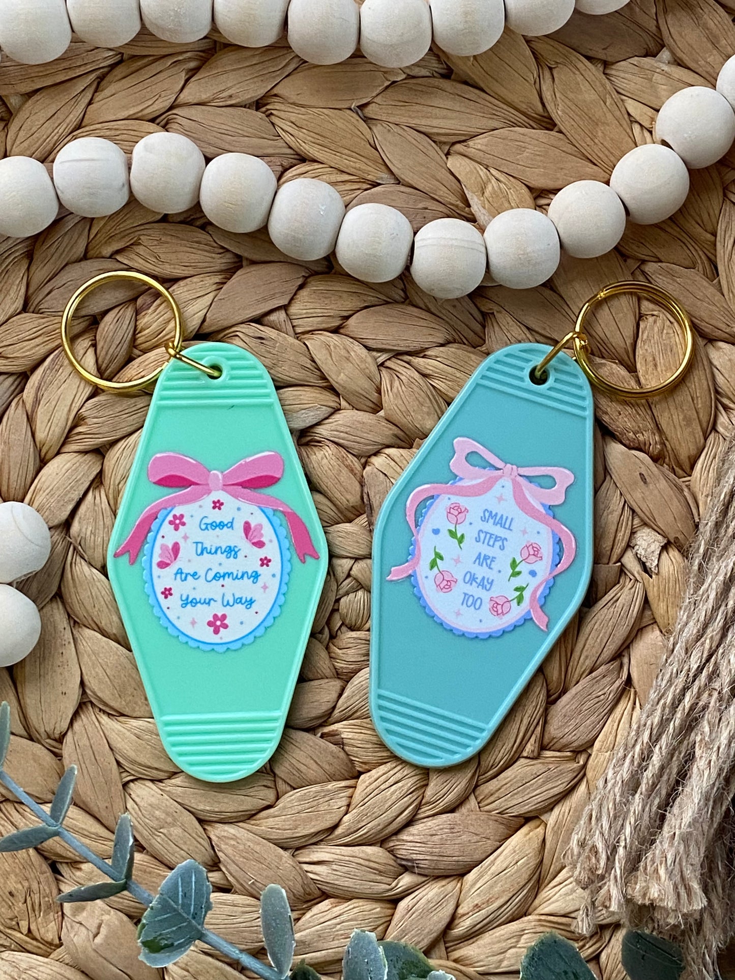 GOOD THINGS KEYCHAIN