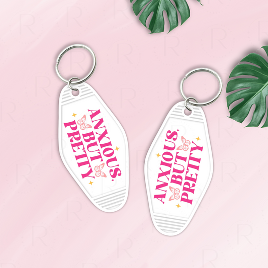 ANXIOUS BUT PRETTY KEYCHAIN