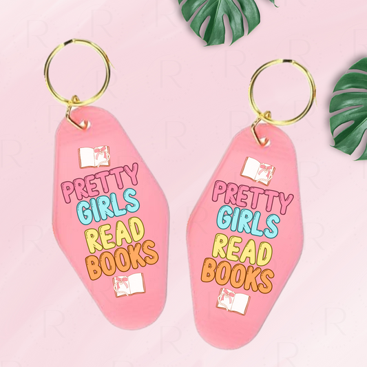 PRETTY GIRLS READS KEYCHAIN