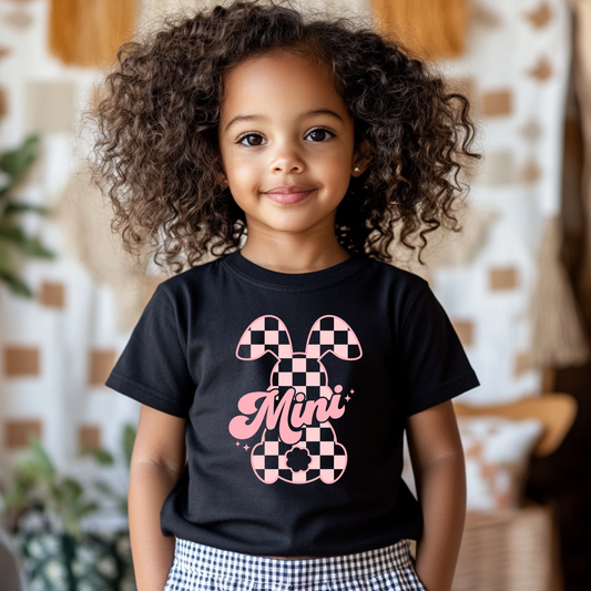 Checkered Mini PUFF PRINT (RTS)