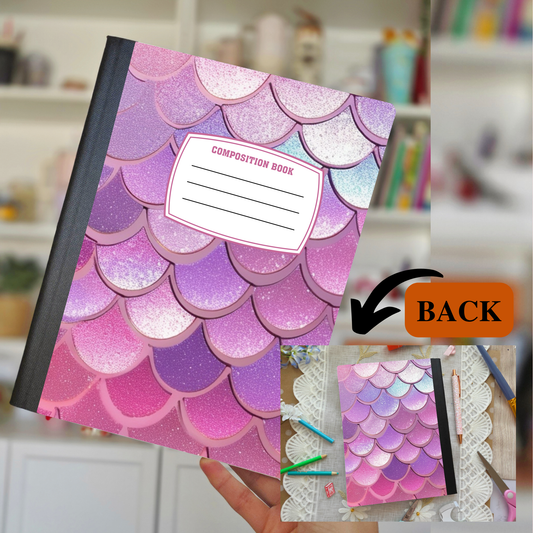 Mermaid Composition Notebook