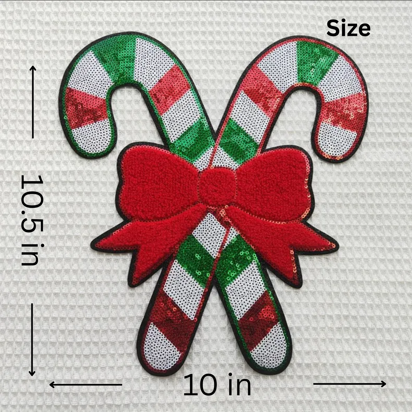 CANDYCANE - IRON ON PATCH