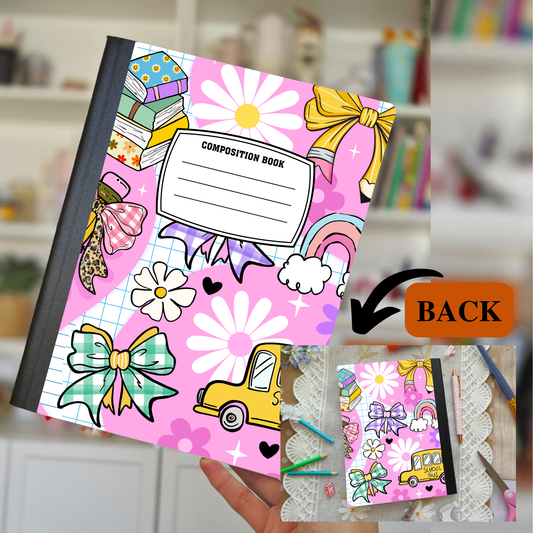 Pink Fun Composition Notebook