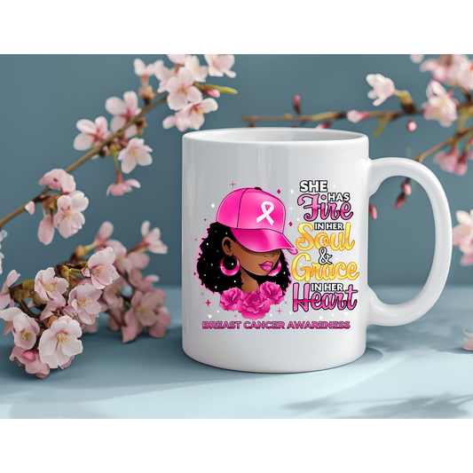 BREAST CANCER MUGS 11oz
