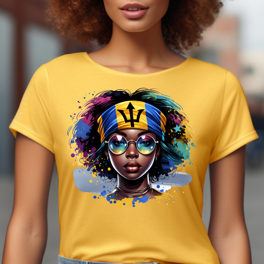 CUTE BAJAN GIRL T-SHIRT