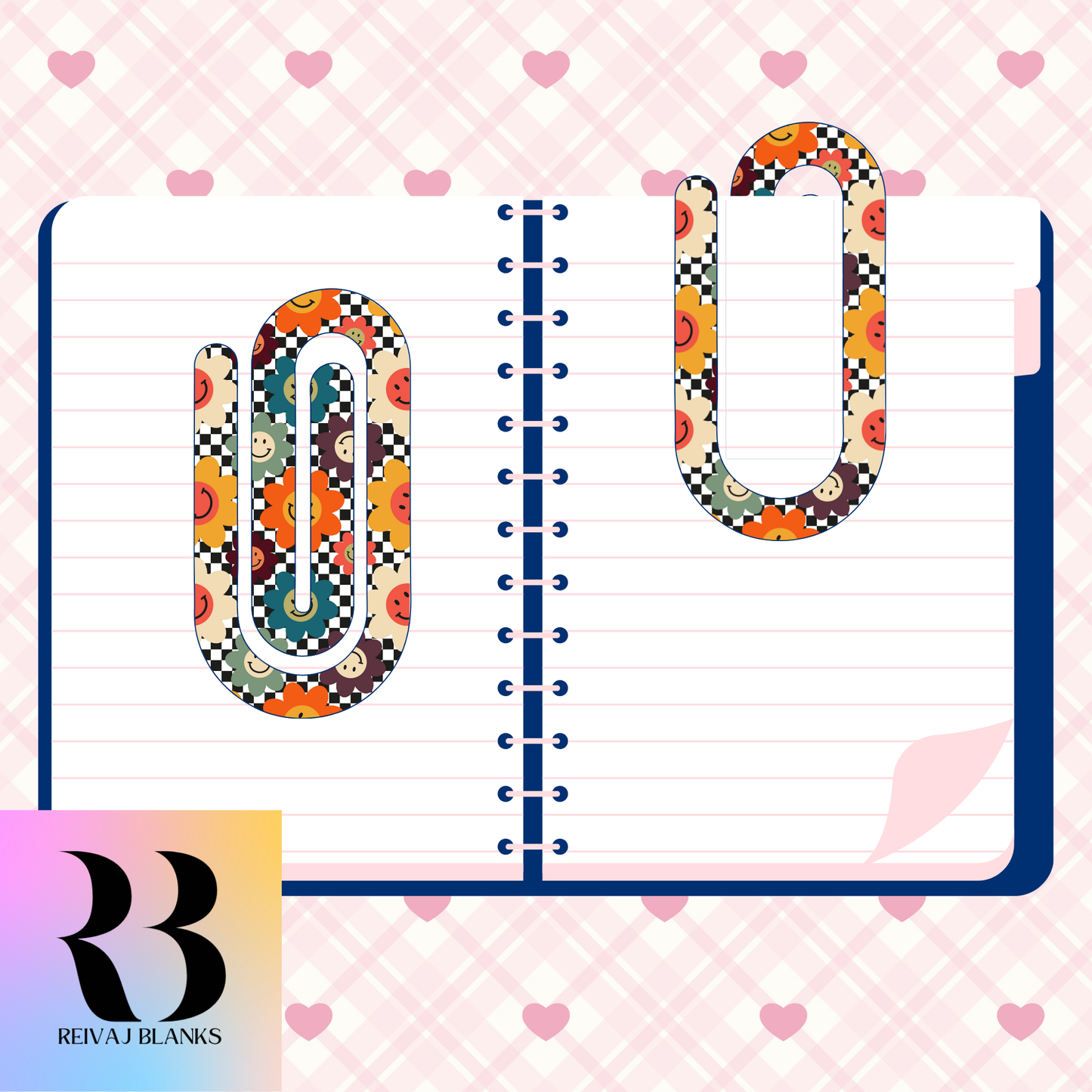 GROOVY SMILIE PAPERCLIP