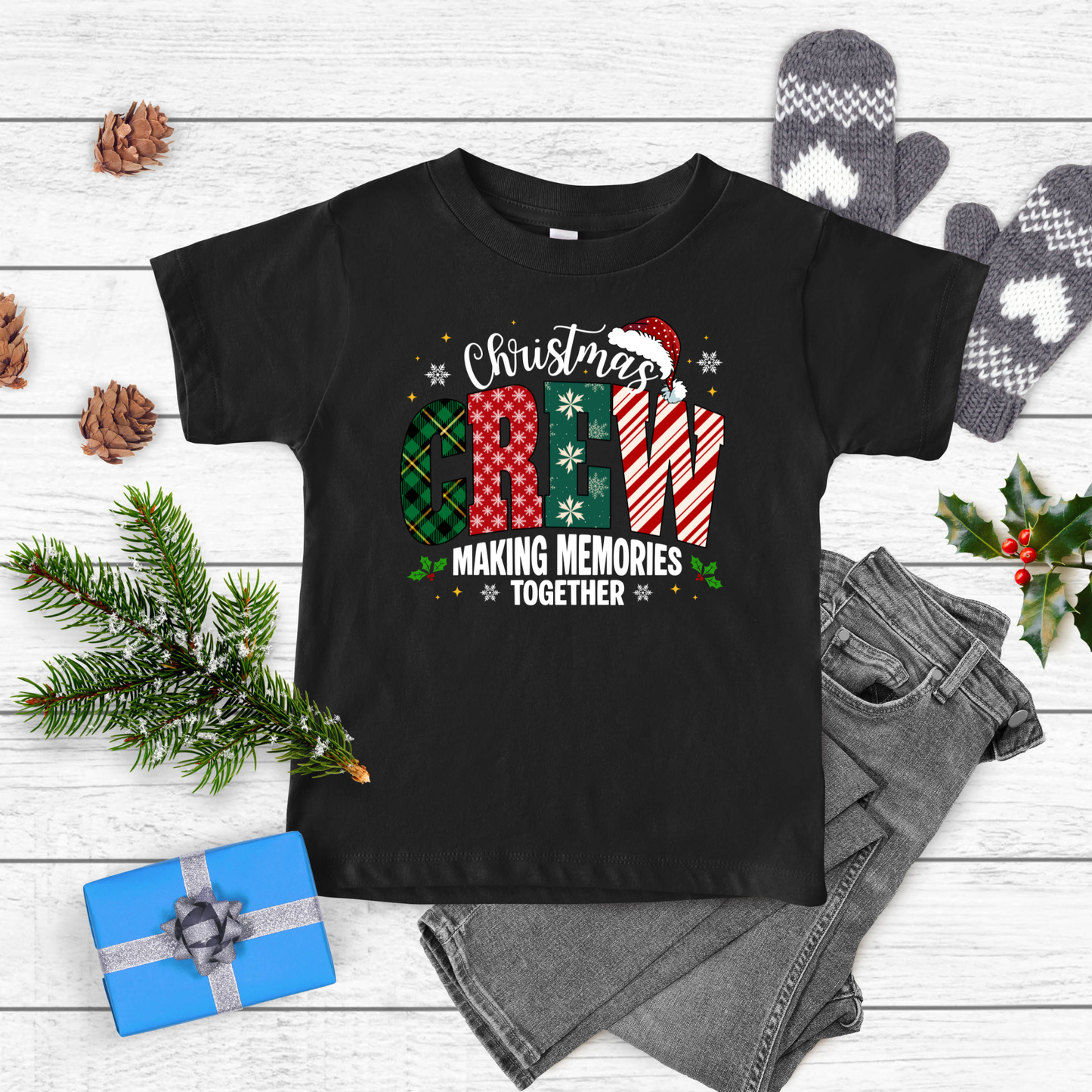 CHRISTMAS CREW T-SHIRT