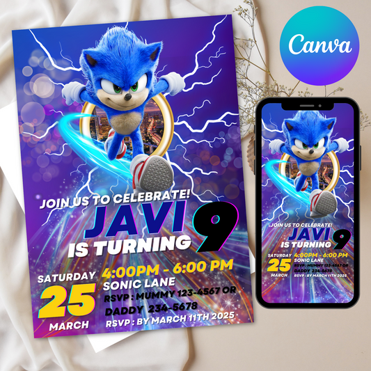 SONIC DIGITAL INVITATION