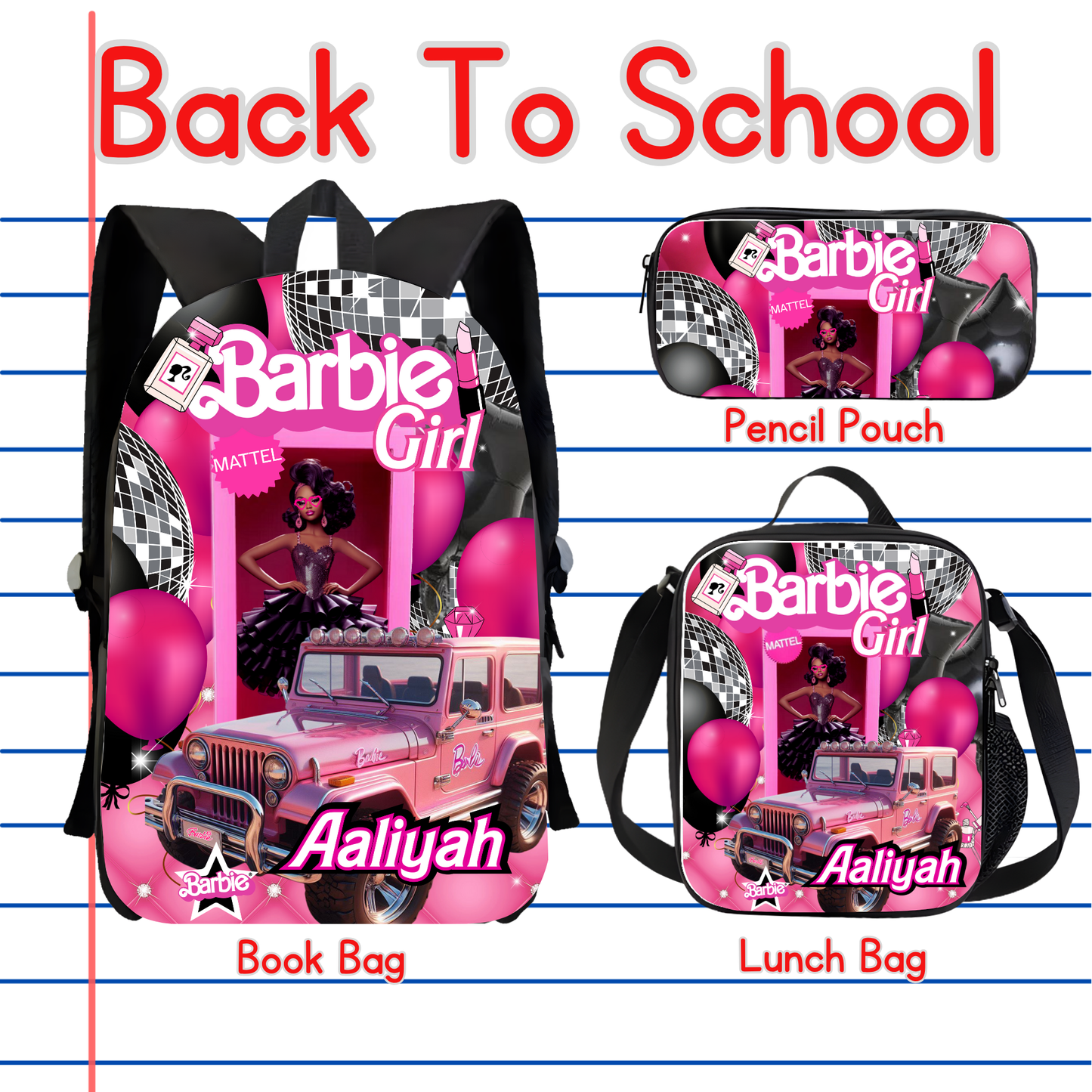 CUSTOM BACK TO SCHOOL GEAR