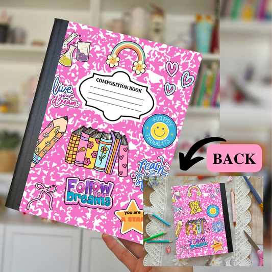 Pink Composition Notebook