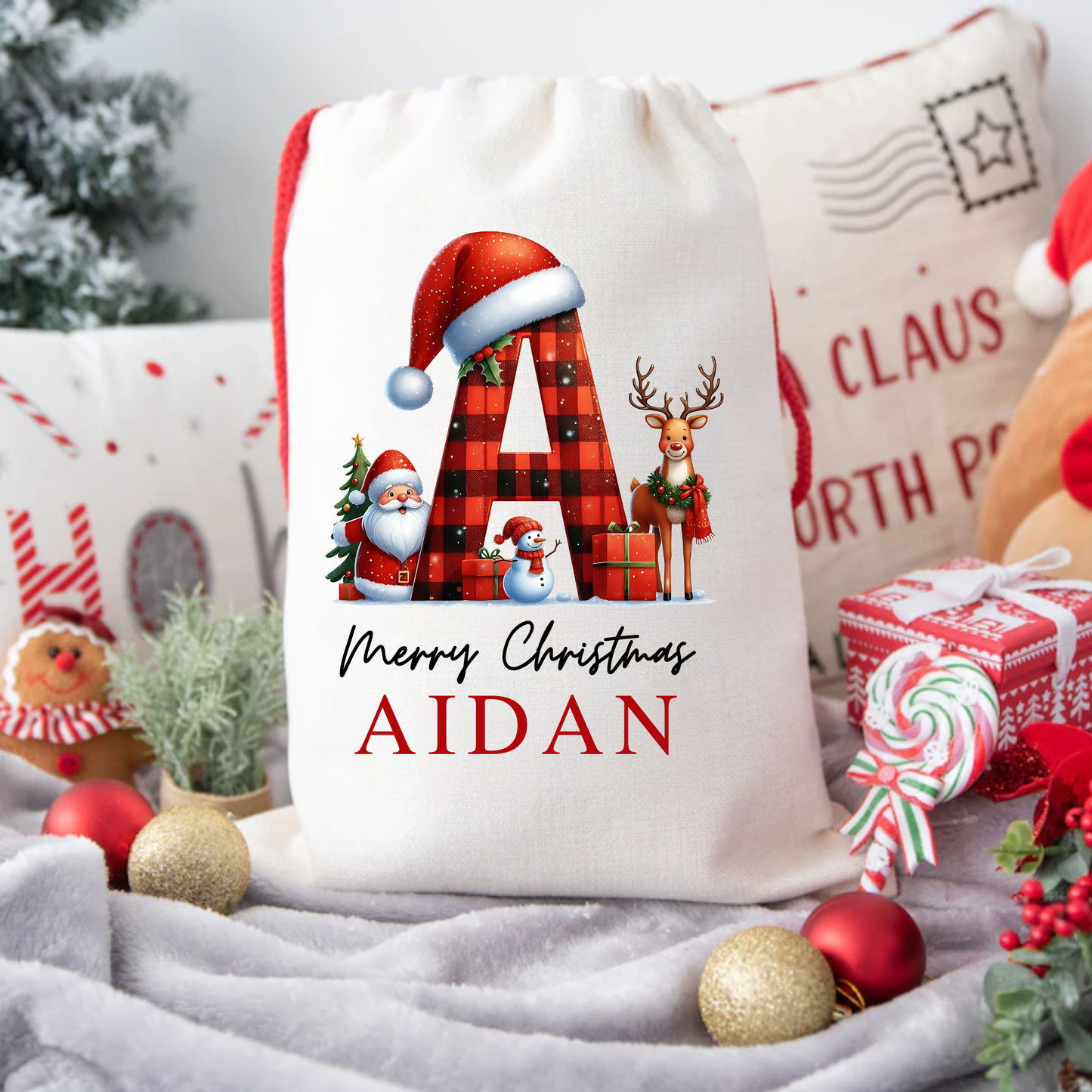 SANTA SACKS (CUSTOMIZED PRE-ORDER) PRE ORDERS CLOSE NOV 10TH