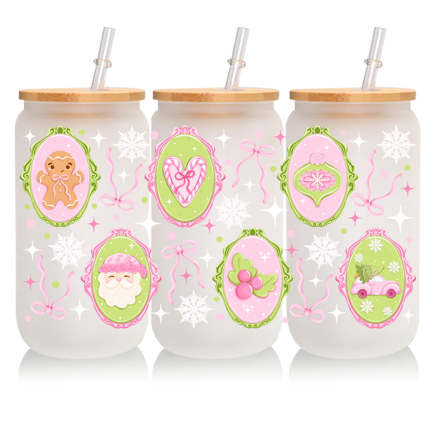 CHRISTMAS FRAMES (DOUBLE SIDED) 16 OZ