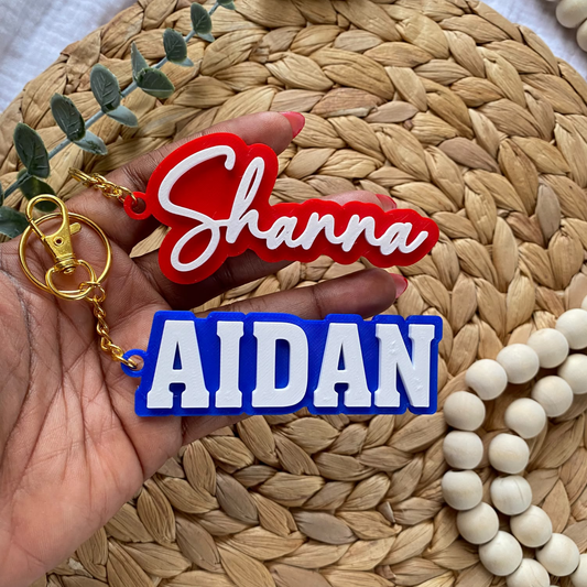 CUSTOM 3D NAME TAGS