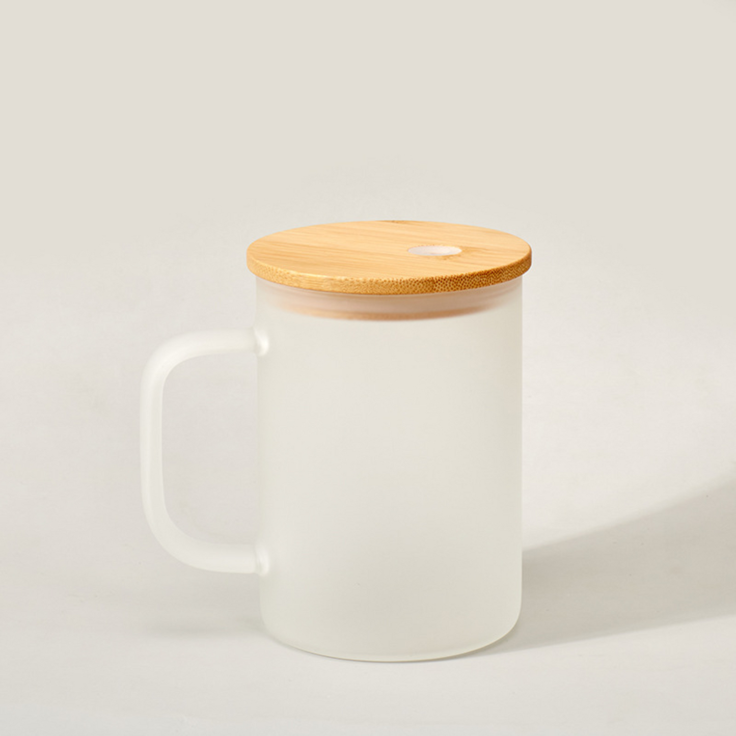 FROSTED GLASS MUG 15 OZ (SUBLIMATION BLANK)