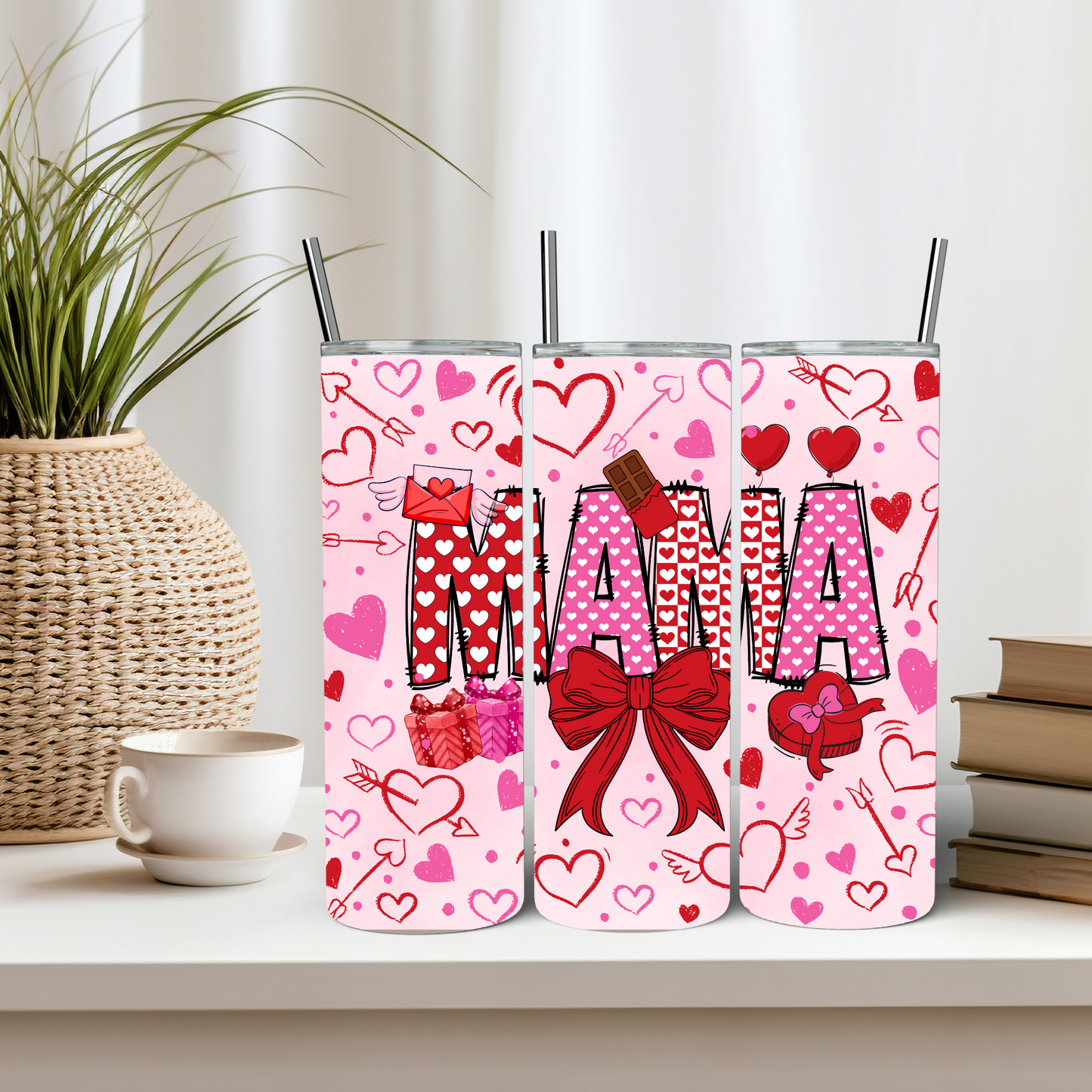 MAMA HEART SUBLIMATION TRANSFER 20oz