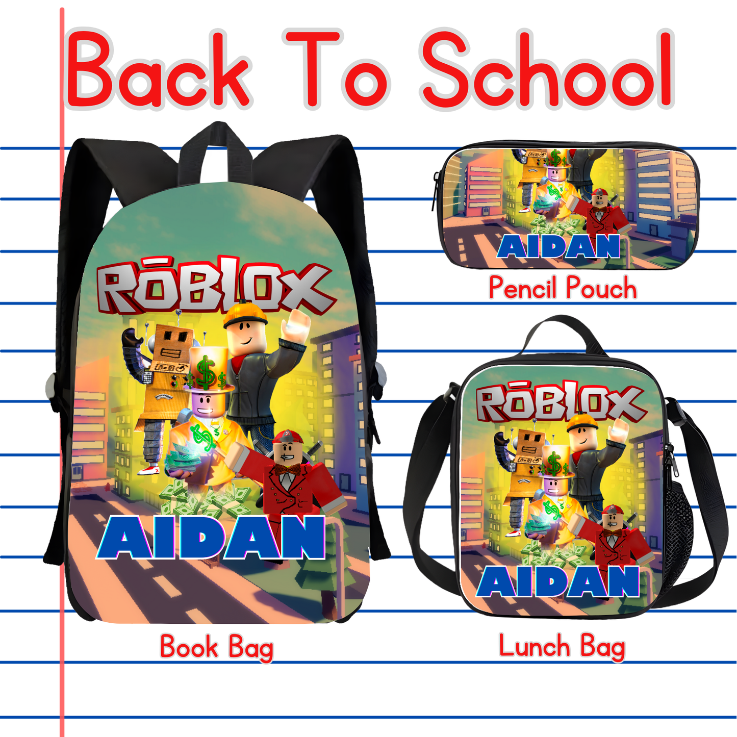CUSTOM BACK TO SCHOOL GEAR