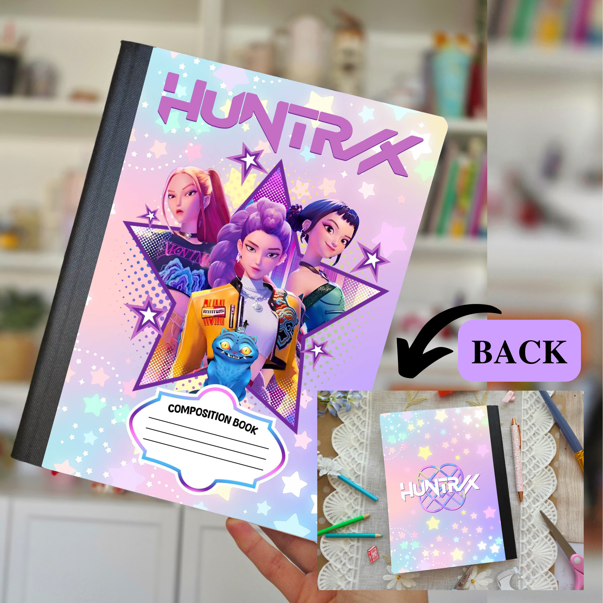 HUNTRXX Composition Notebook – Reivaj Design Essentials