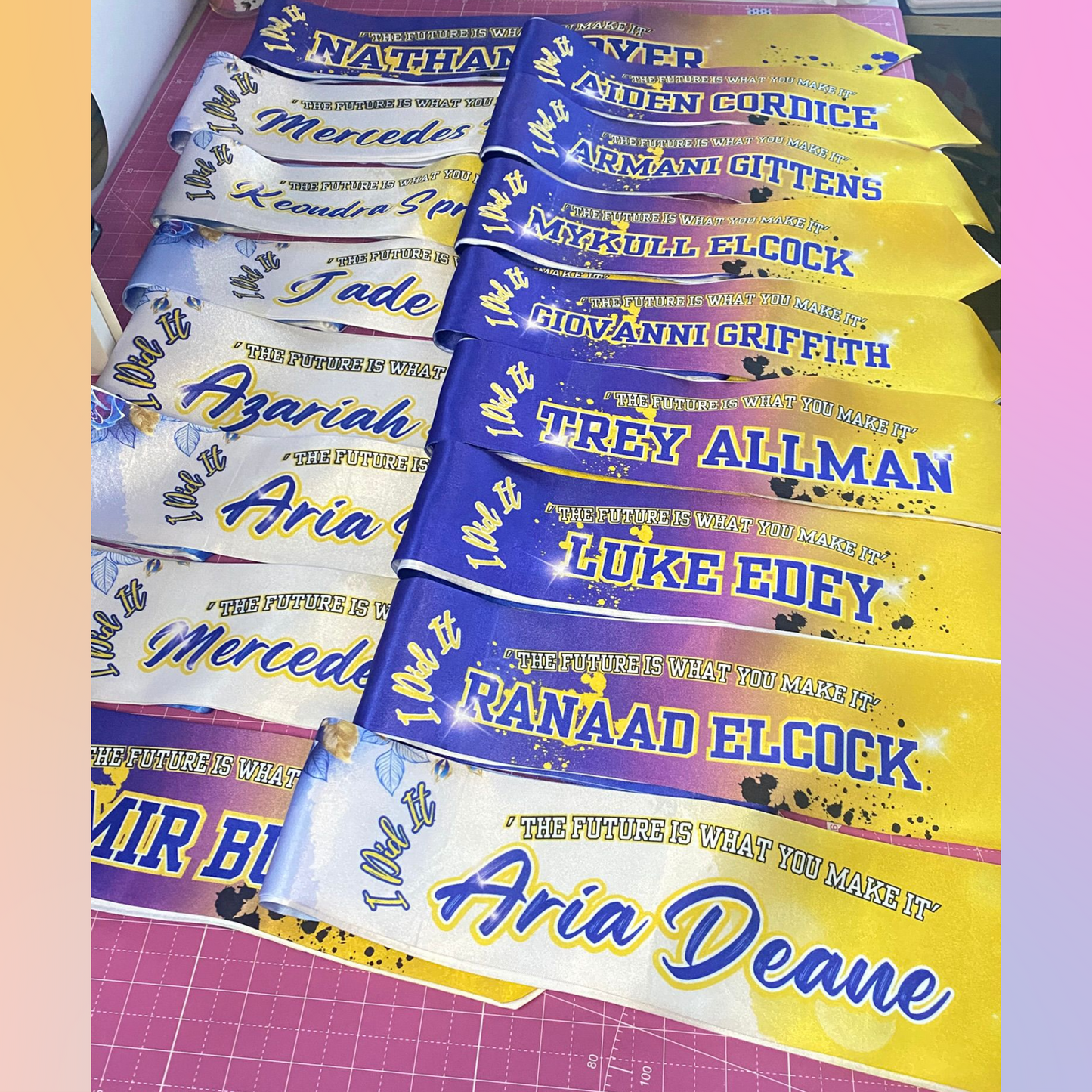 70" STOLE (SUBLIMATION BLANK)