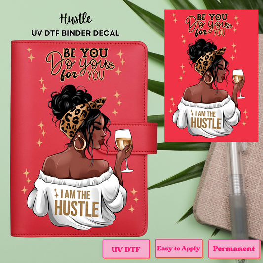 HUSTLE A6 DECAL