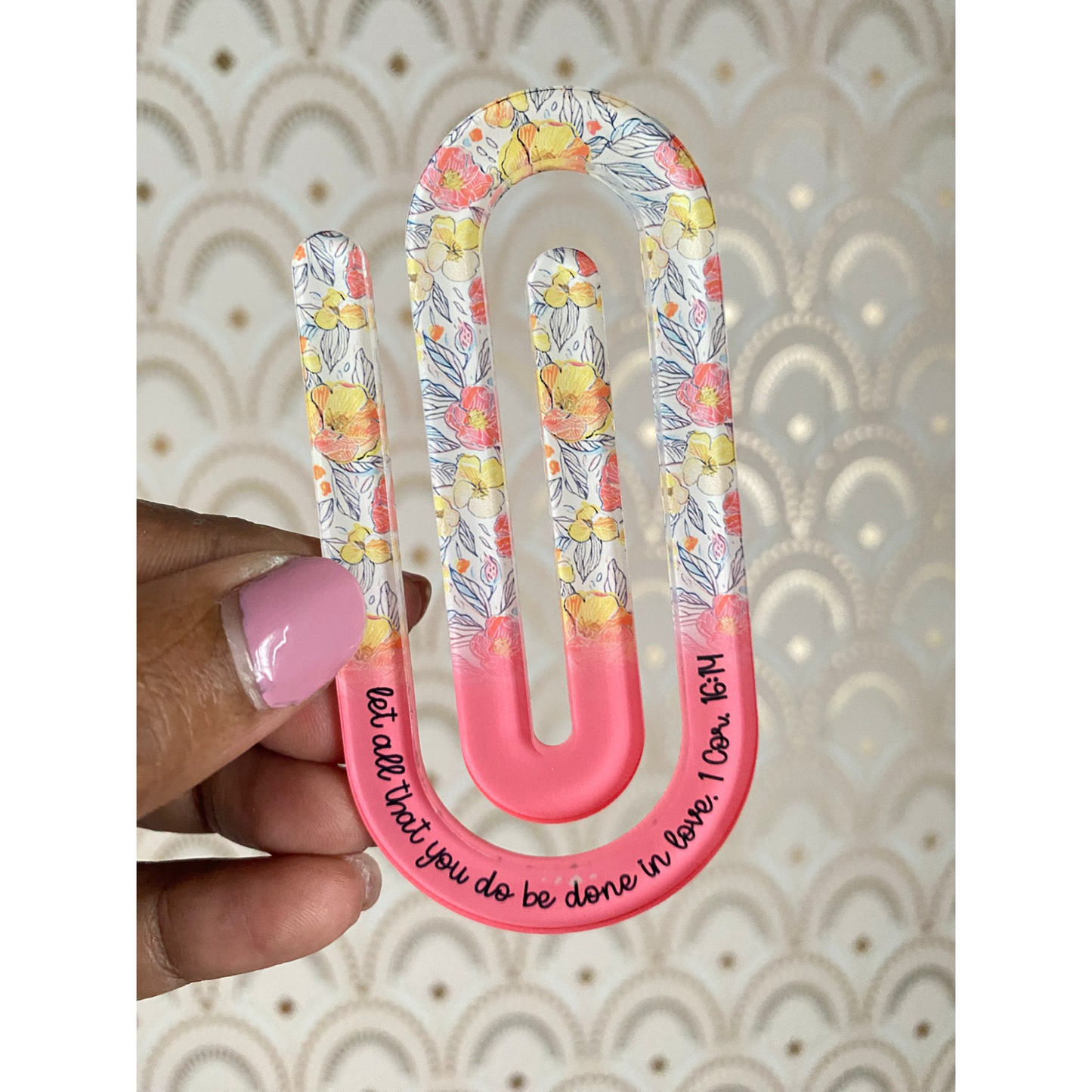 1 COR. 16:14 PAPERCLIP
