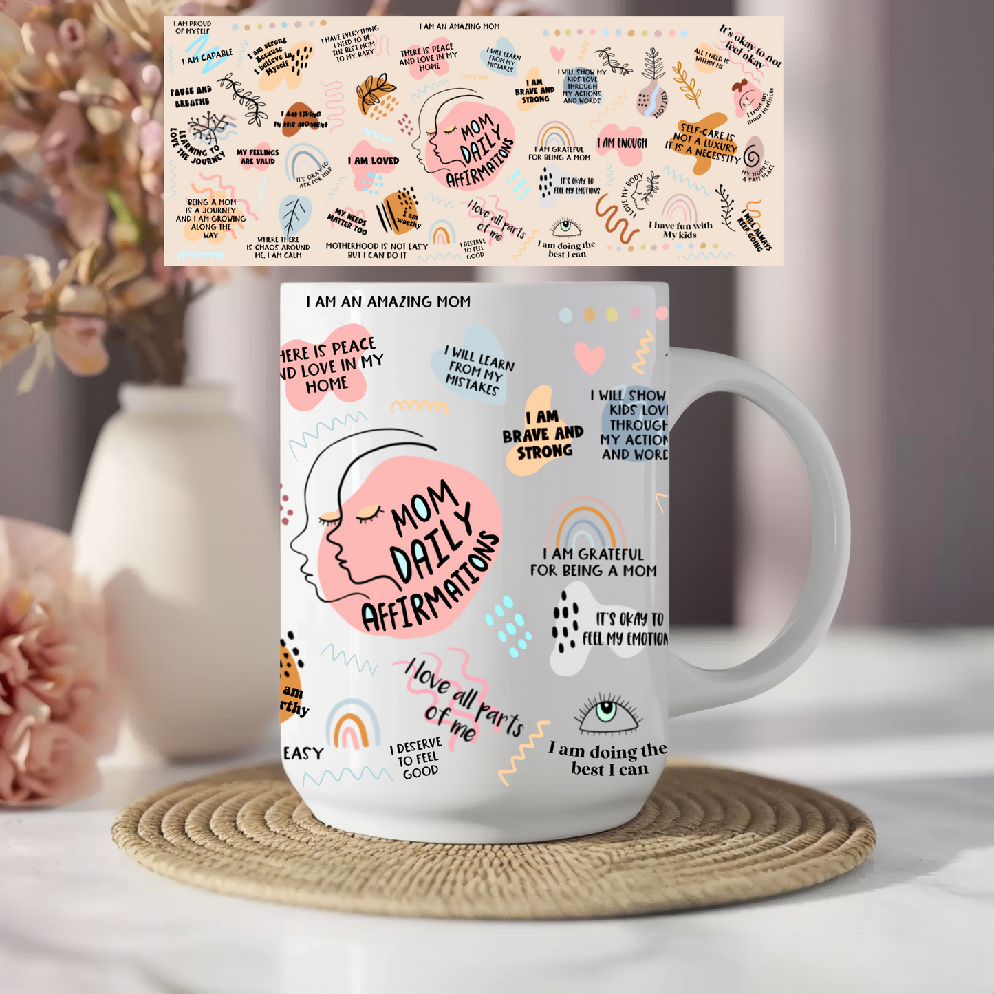 MOM AFFIRMATIONS MUG