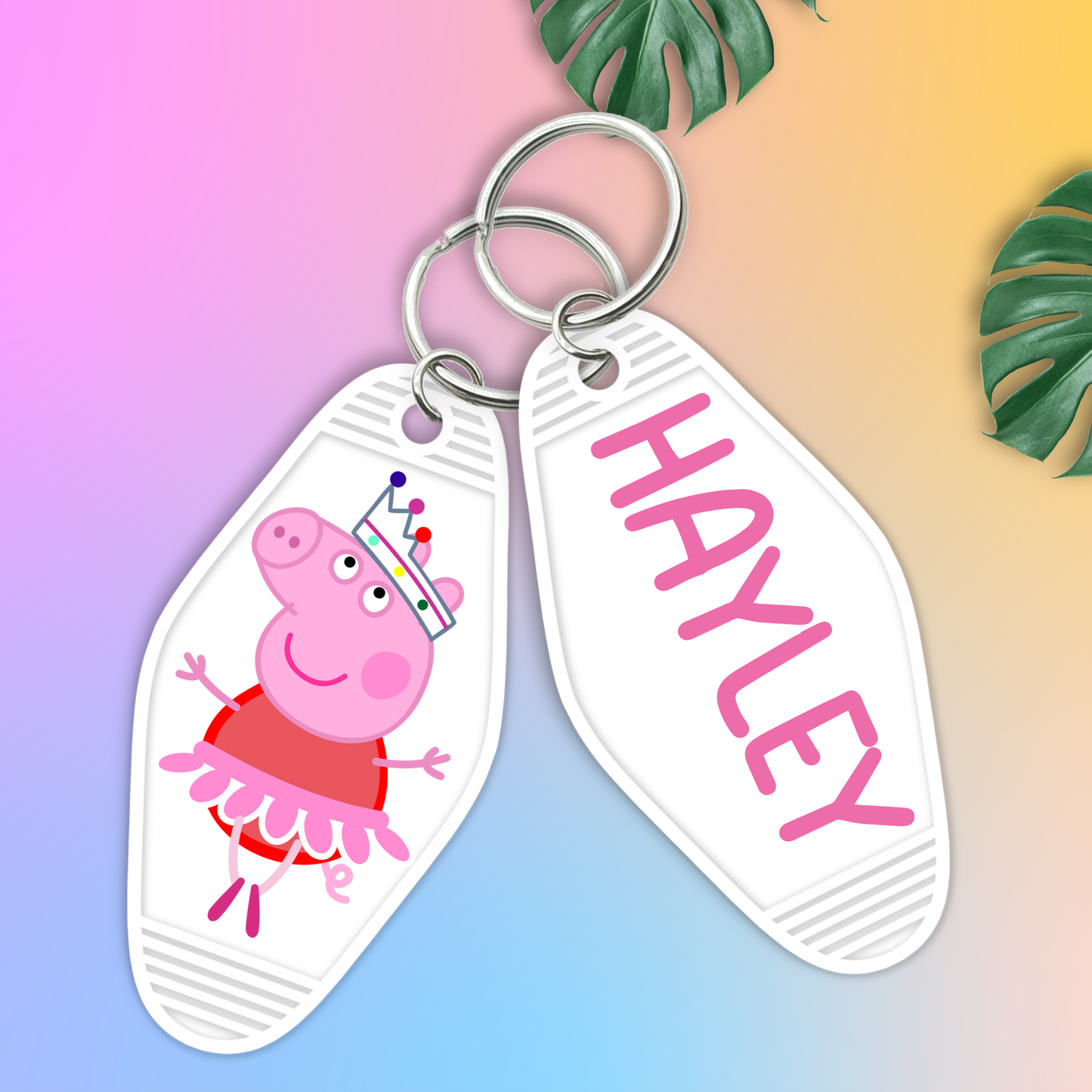 CHARACTER MOTEL KEYCHAINS