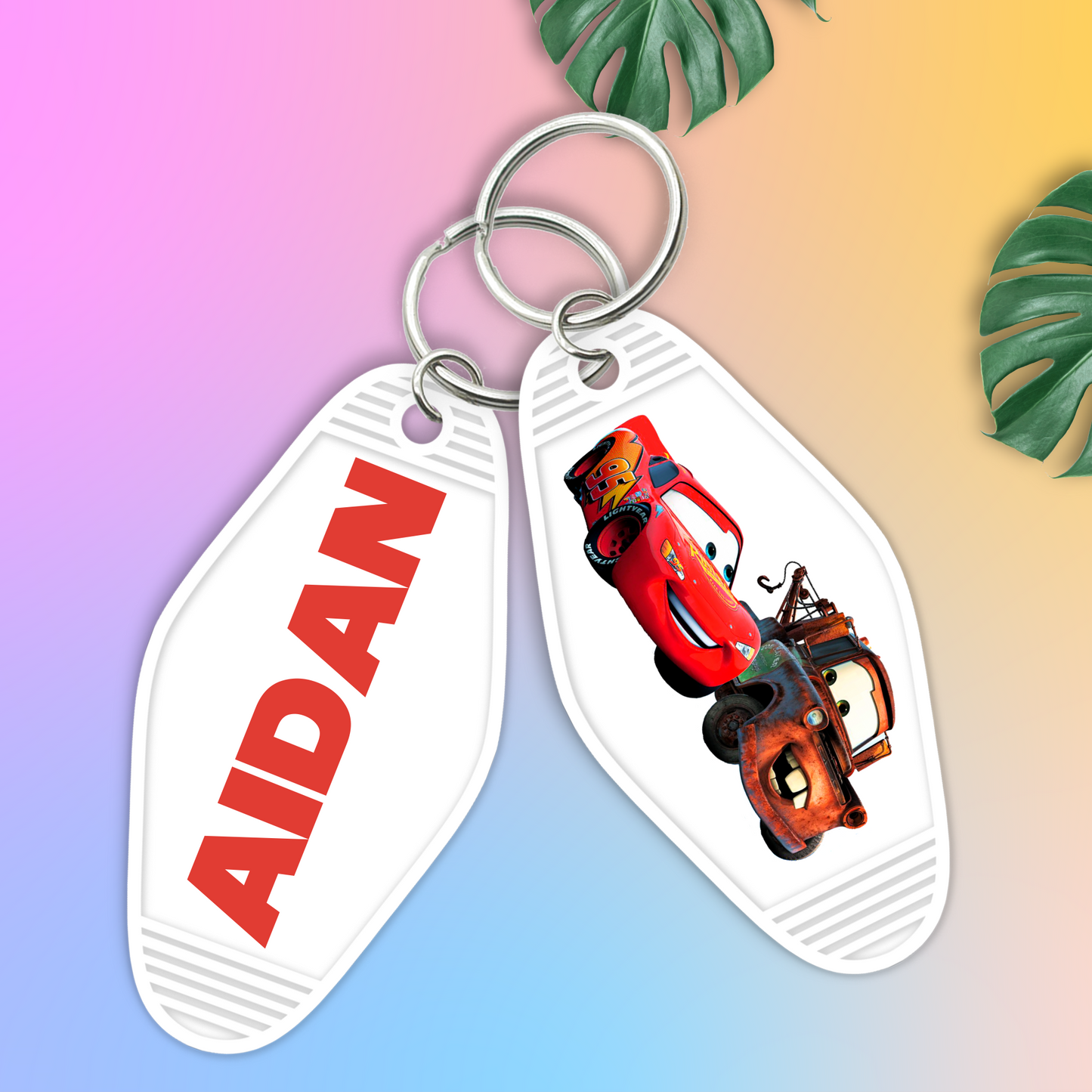 CHARACTER MOTEL KEYCHAINS
