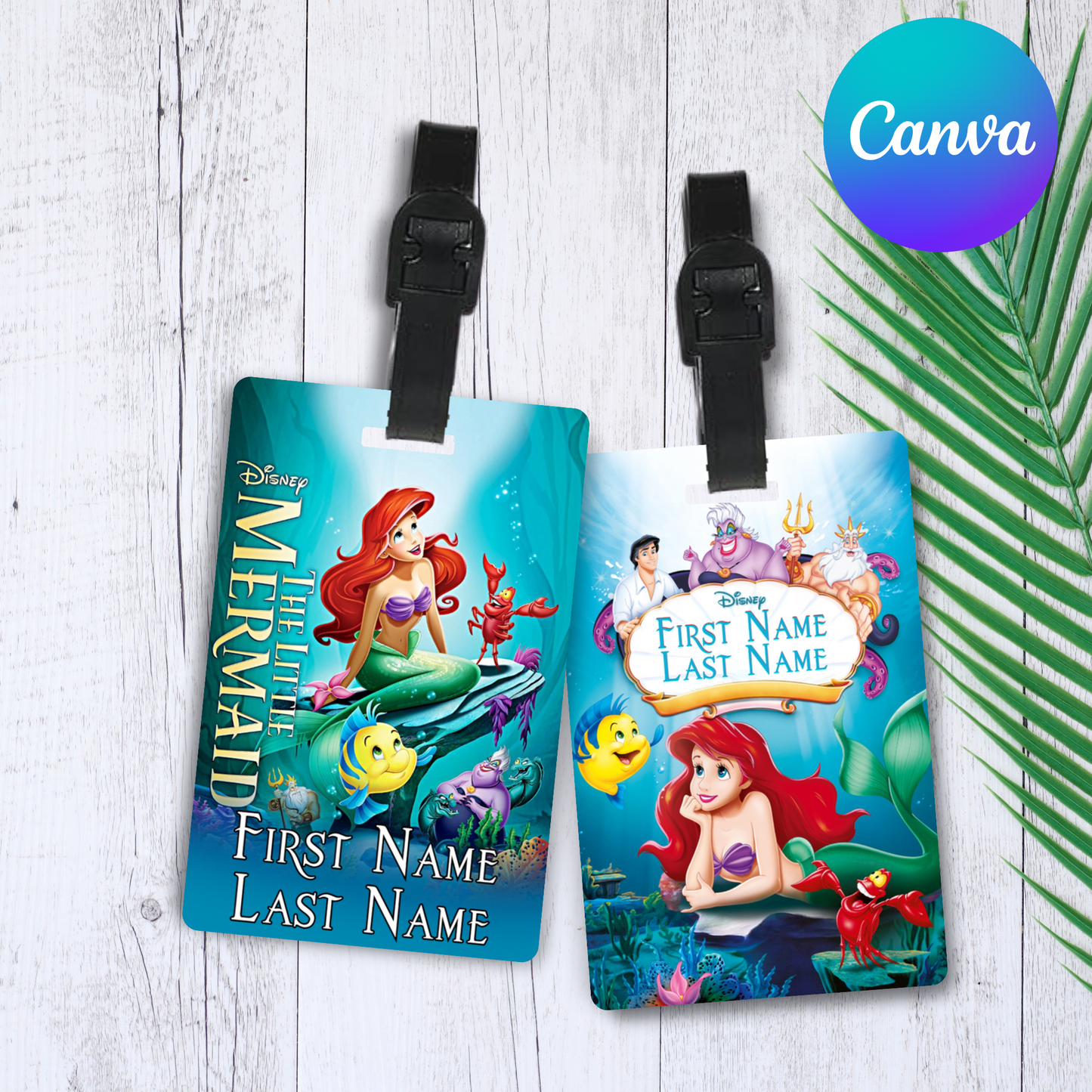 BAG TAG CANVA TEMPLATE