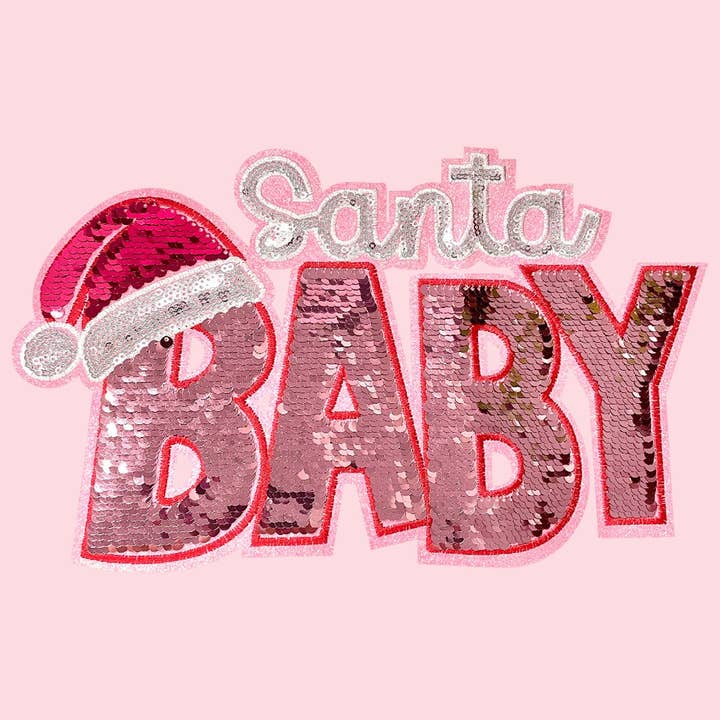 SANTA BABY - IRON ON PATCH