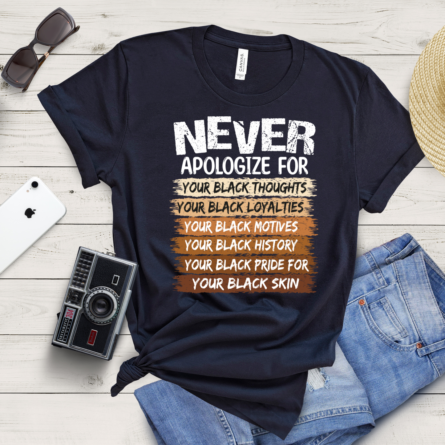 NEVER APOLOGIZE DTF