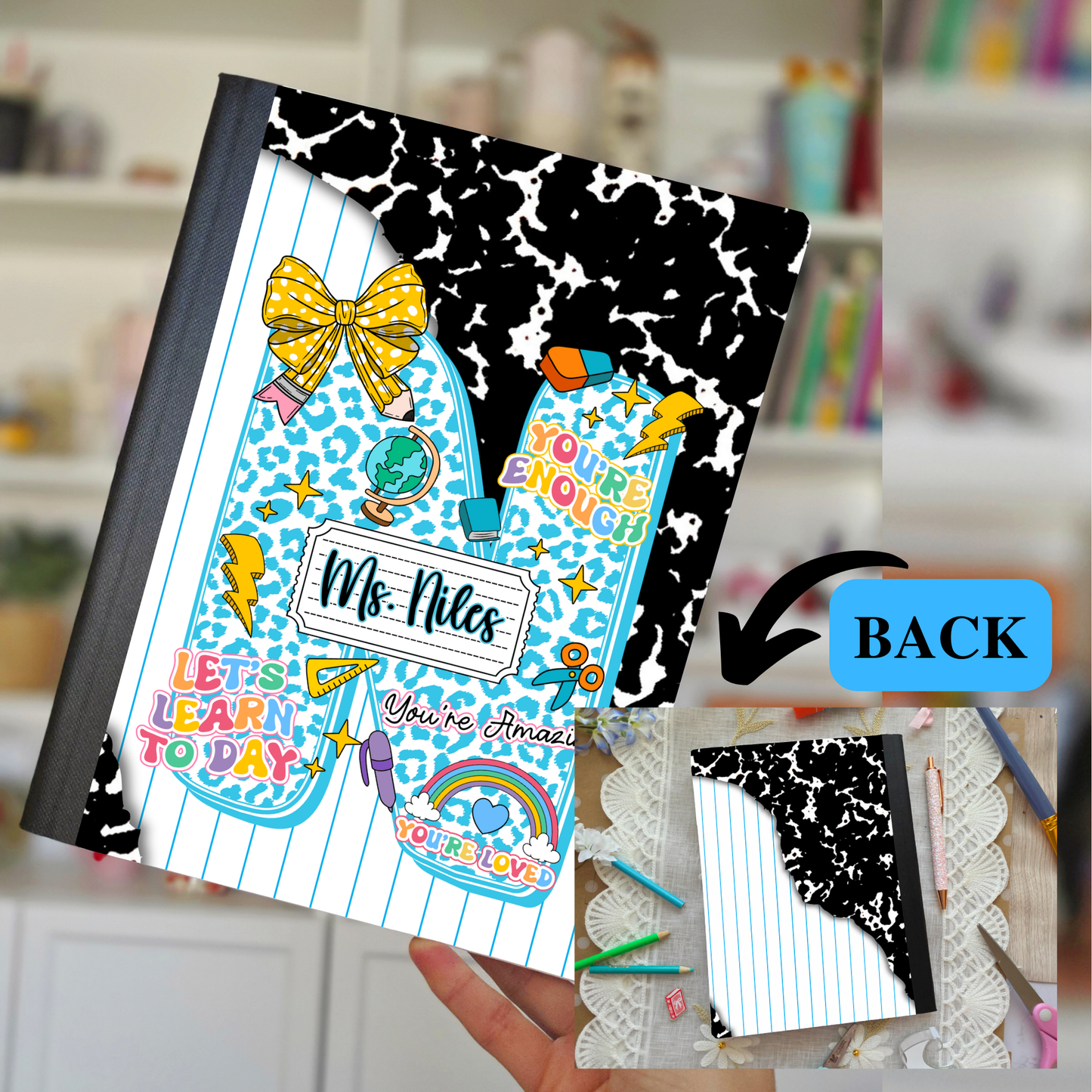 Custom Teacher Composition Notebook