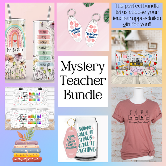 TEACHER THEMED MYSTERY BUNDLE
