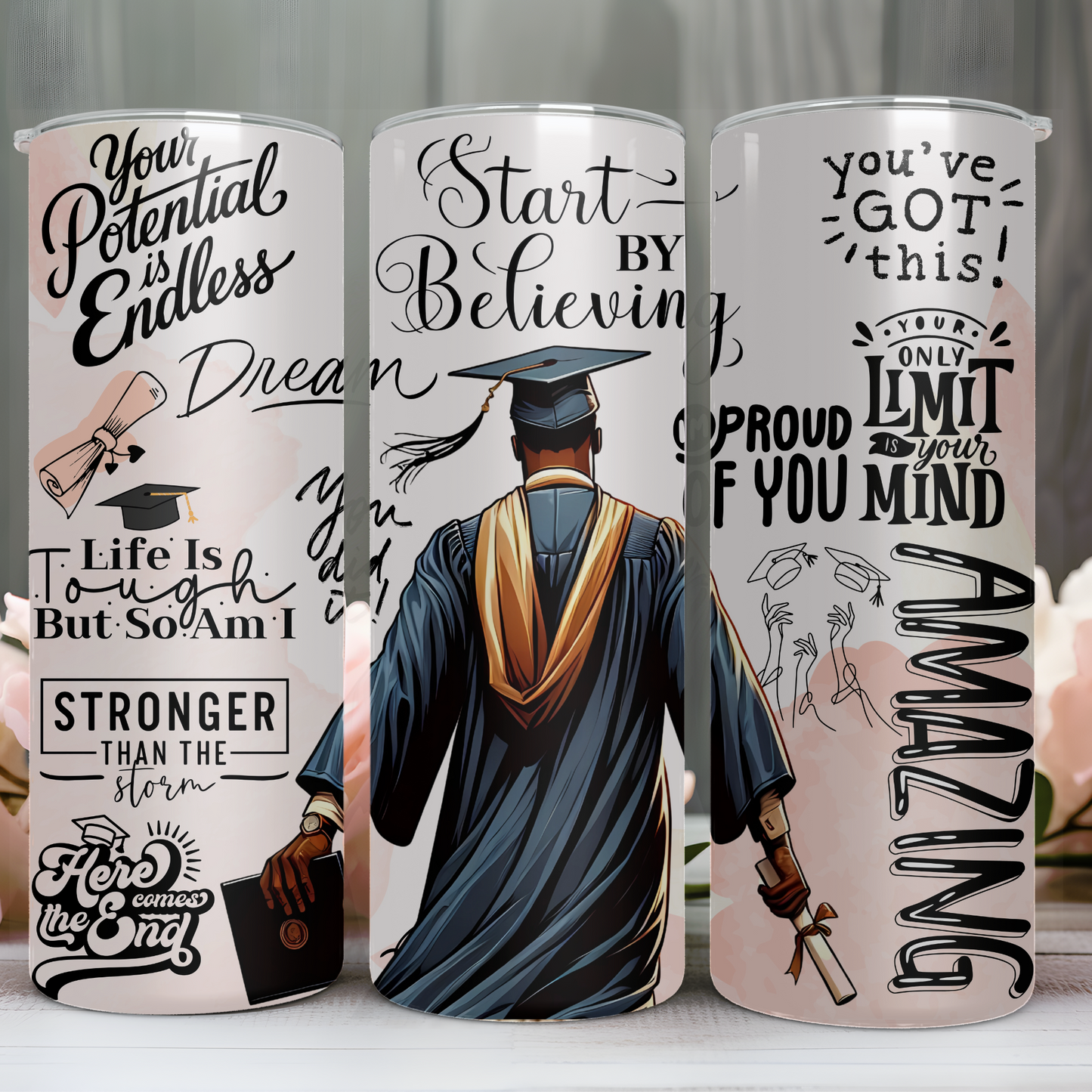 GRAD TUMBLER 20 OZ