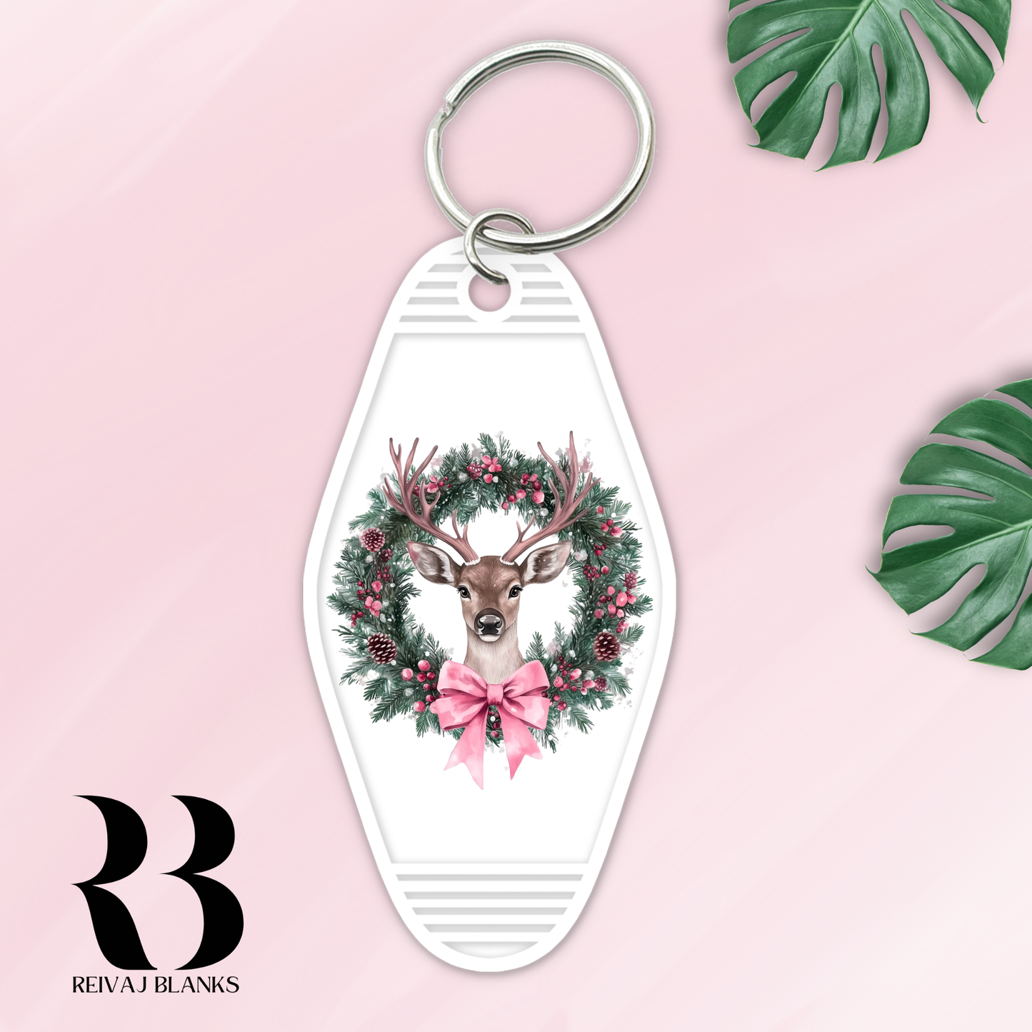 COQUETTE REINDEER SS MOTEL KEYCHAIN