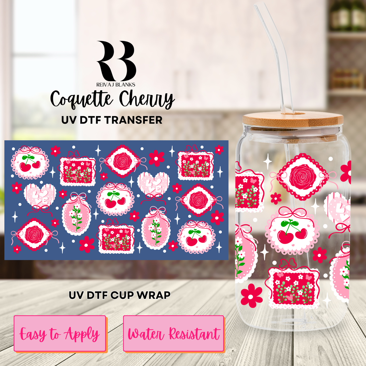 COQUETTE CHERRY (DOUBLE SIDED) 16 OZ