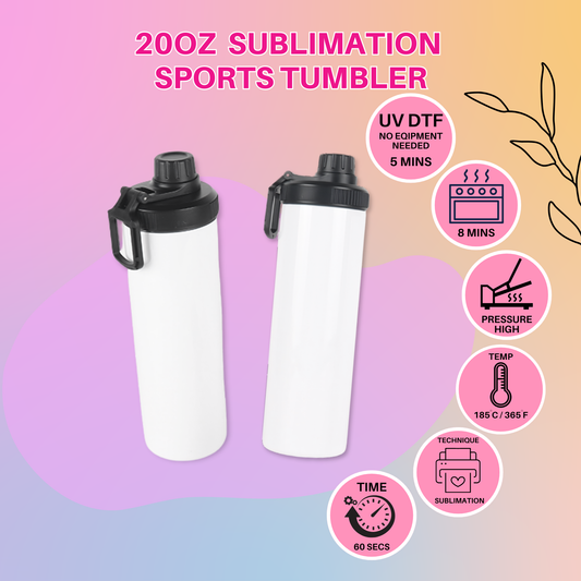 20oz SKINNY SUBLIMATION BLANKS