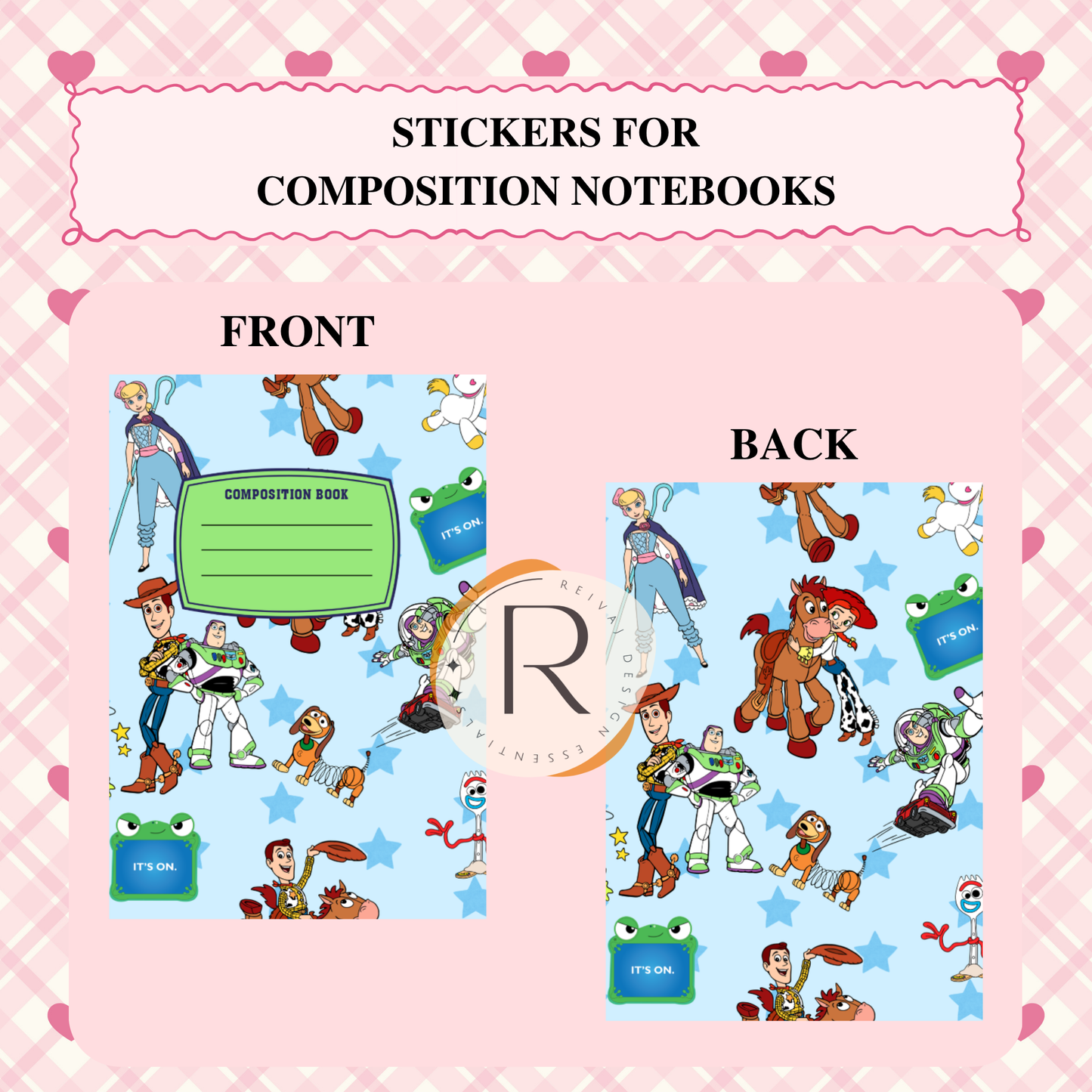 C55 - NOTEBOOK STICKER