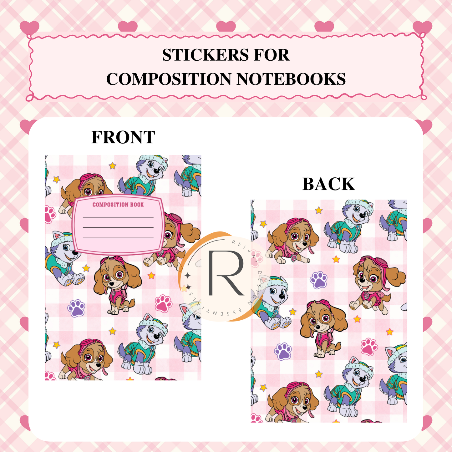 C54 - NOTEBOOK STICKER