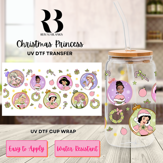 CHRISTMAS PRINCESS (DOUBLE SIDED) 16 OZ