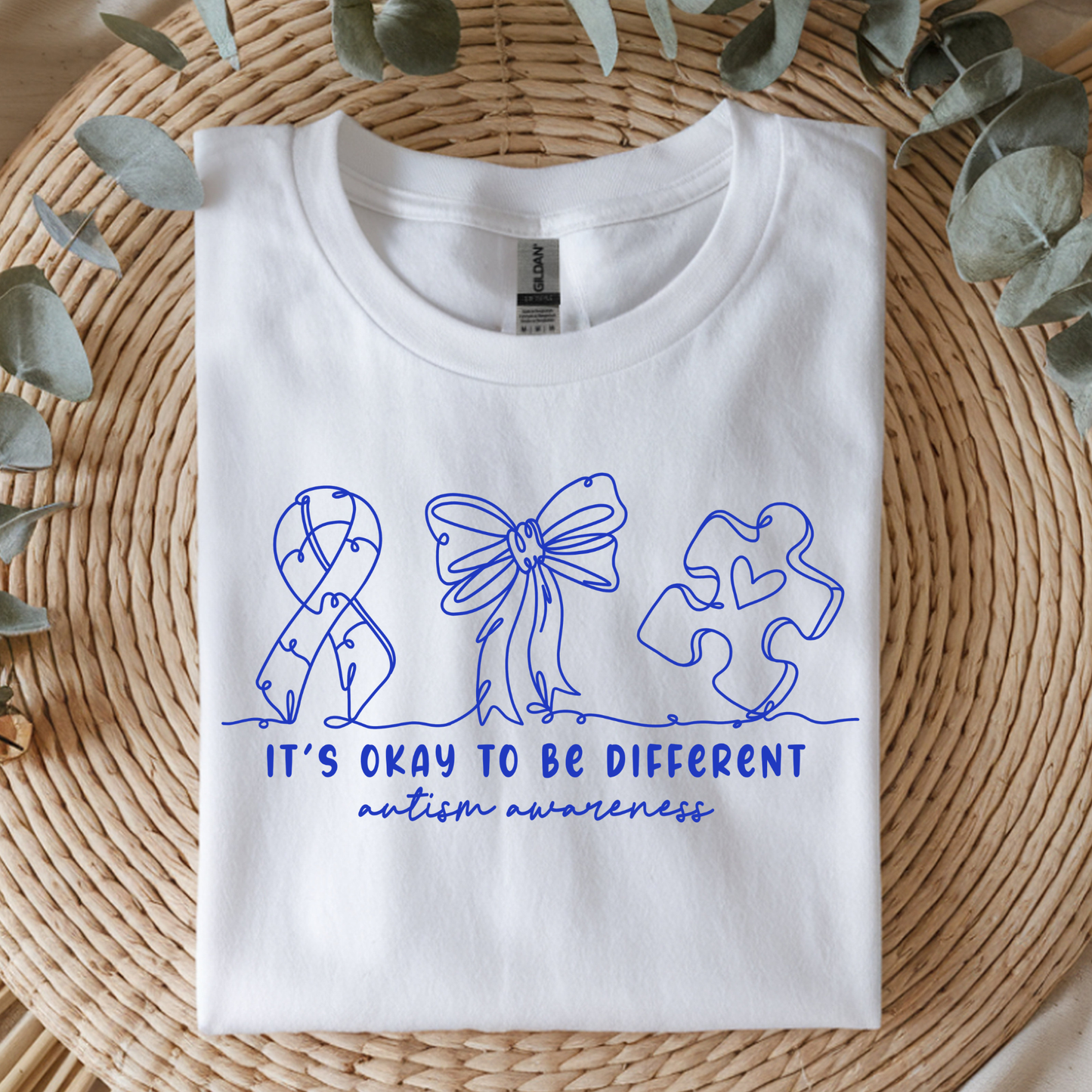 AUTISM DOODLE DTF (BLUE INK)