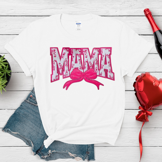 PINK MAMA FLORAL T-SHIRT