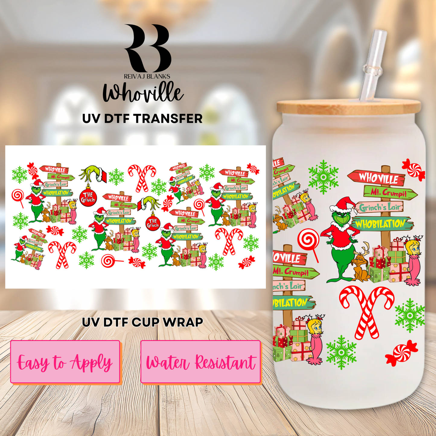 WHOVILLE (DOUBLE SIDED) 16 OZ
