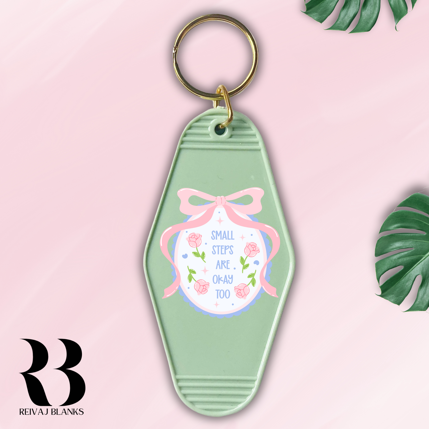 SMALL STEPS DS MOTEL KEYCHAIN